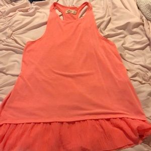 Orange tank top
